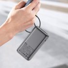 Зовнішній акумулятор ACEFAST M7 PD30W power bank with cable 10000mAh, Black