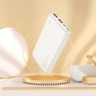 Зовнішній акумулятор HOCO J101 Astute 22.5W fully compatible power bank(10000mAh) White