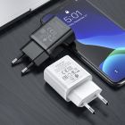 Мережевий зарядний пристрій BOROFONE BA52A Gamble single port charger Black