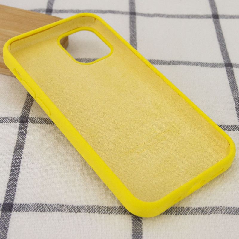 Чохол для смартфона Silicone Full Case AA Open Cam for Apple iPhone 15 56,Sunny Yellow