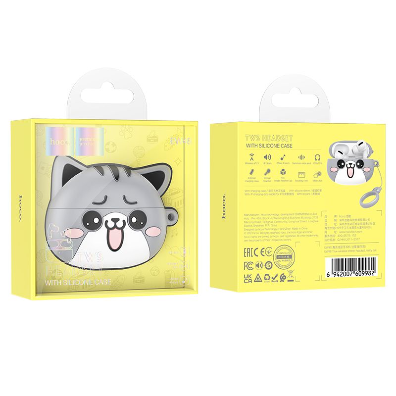 Бездротові навушники TWS HOCO EW48 True wireless stereo headset Misty Cat
