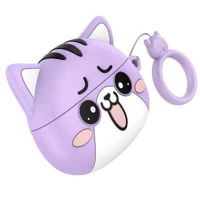 Бездротові навушники TWS HOCO EW48 True wireless stereo headset Purple Cat