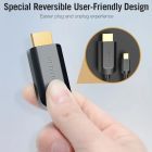 Кабель Vention Type-C to HDMI 4K 30Hz Cable 1.5M Black (CGUBG)