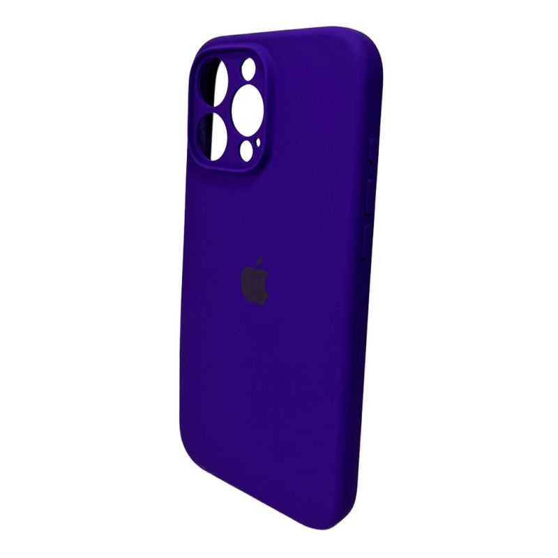 Чохол для смартфона Silicone Full Case AA Camera Protect for Apple iPhone 16 Pro 22,Dark Purple
