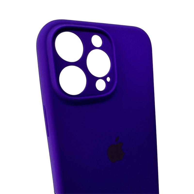 Чохол для смартфона Silicone Full Case AA Camera Protect for Apple iPhone 16 Pro 22,Dark Purple