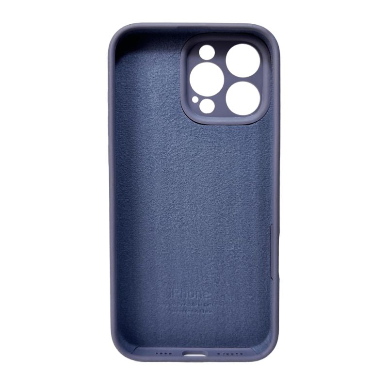 Чохол для смартфона Silicone Full Case AA Camera Protect for Apple iPhone 16 Pro Max 28,Lavender Grey
