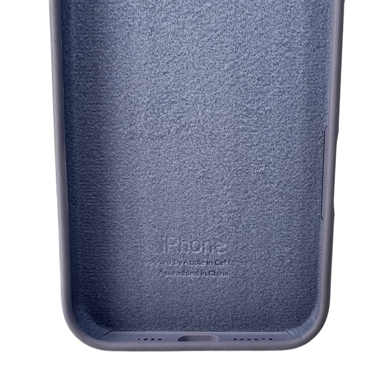 Чохол для смартфона Silicone Full Case AA Camera Protect for Apple iPhone 16 Pro Max 28,Lavender Grey