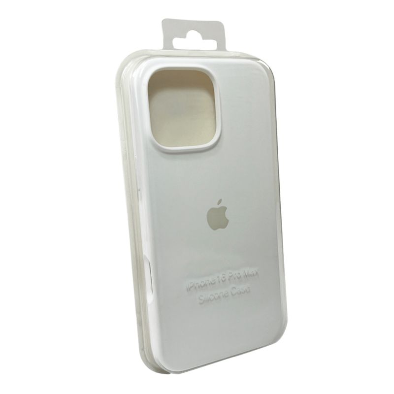 Чохол для смартфона Silicone Full Case AA Open Cam for Apple iPhone 16 Pro 8,White