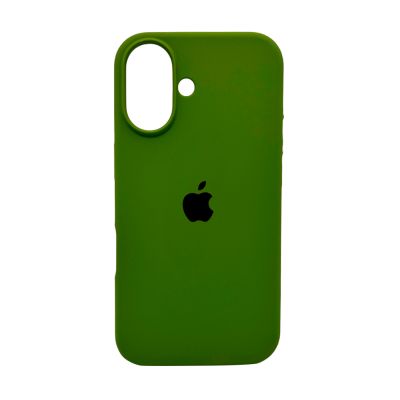 Чохол для смартфона Silicone Full Case AA Open Cam for Apple iPhone 16 29,Army Green
