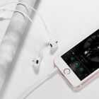 Навушники HOCO M101 Crystal joy wire-controlled earphones with microphone White