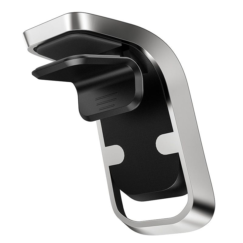 Автотримач для телефона HOCO CA74 Universe air outlet magnetic car holder Black+Silver