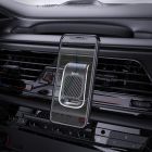 Автотримач для телефона HOCO CA74 Universe air outlet magnetic car holder Black+Silver