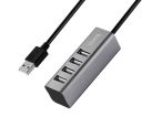 USB-хаб HOCO HB1 4USB Line machine Tarnish