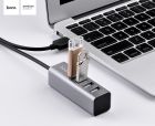 USB-хаб HOCO HB1 4USB Line machine Tarnish