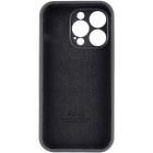 Чохол для смартфона Silicone Full Case AA Camera Protect for Apple iPhone 13 Pro 14,Black