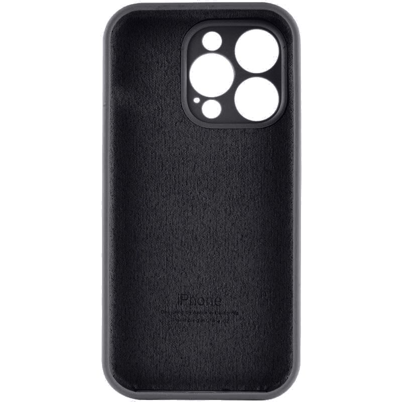Чохол для смартфона Silicone Full Case AA Camera Protect for Apple iPhone 13 Pro 14,Black
