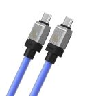 Кабель Baseus CoolPlay Series Fast Charging Cable Type-C to Type-C 100W 1m  Blue