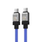 Кабель Baseus CoolPlay Series Fast Charging Cable Type-C to Type-C 100W 1m  Blue