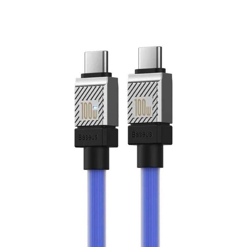 Кабель Baseus CoolPlay Series Fast Charging Cable Type-C to Type-C 100W 1m  Blue