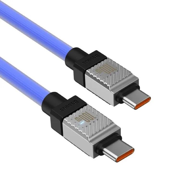 Кабель Baseus CoolPlay Series Fast Charging Cable Type-C to Type-C 100W 1m  Blue