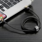 Кабель Baseus Cafule Cable USB For Lightning 1.5A 2m Gold+Black