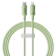Кабель Baseus Habitat Series Fast Charging Cable Type-C to iP 20W 1m Natural Green