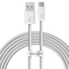 Кабель Baseus Dynamic Series Fast Charging Data Cable USB to Type-C 100W 2m White