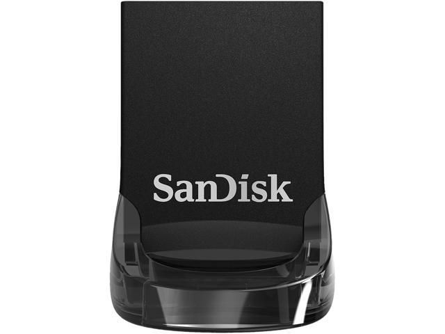 Флеш-накопичувач SanDisk USB 3.1 Ultra Fit 256Gb (130Mb/s) Black