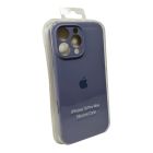 Чохол для смартфона Silicone Full Case AA Camera Protect for Apple iPhone 16 Pro 28,Lavender Grey