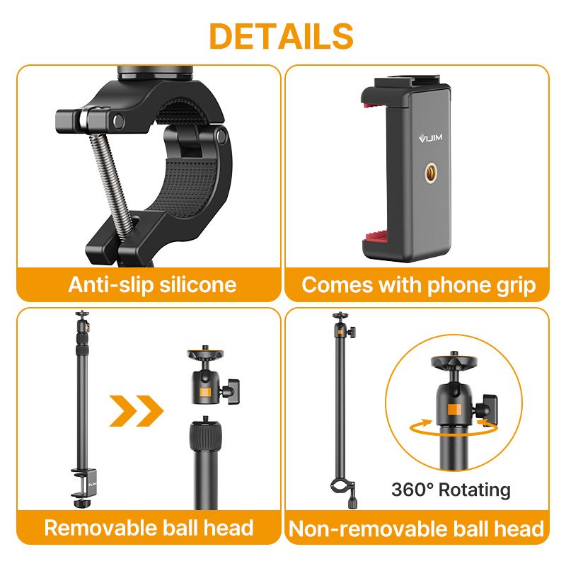 Штатив-тримач Ulanzi Vijim Desktop Extendable Light Stand (UV-2487 LS02)