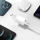 Мережевий зарядний пристрій Baseus Super Si Pro Quick Charger C+U 30W EU White