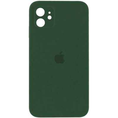 Чохол для смартфона Silicone Full Case AA Camera Protect for Apple iPhone 11 40,Atrovirens