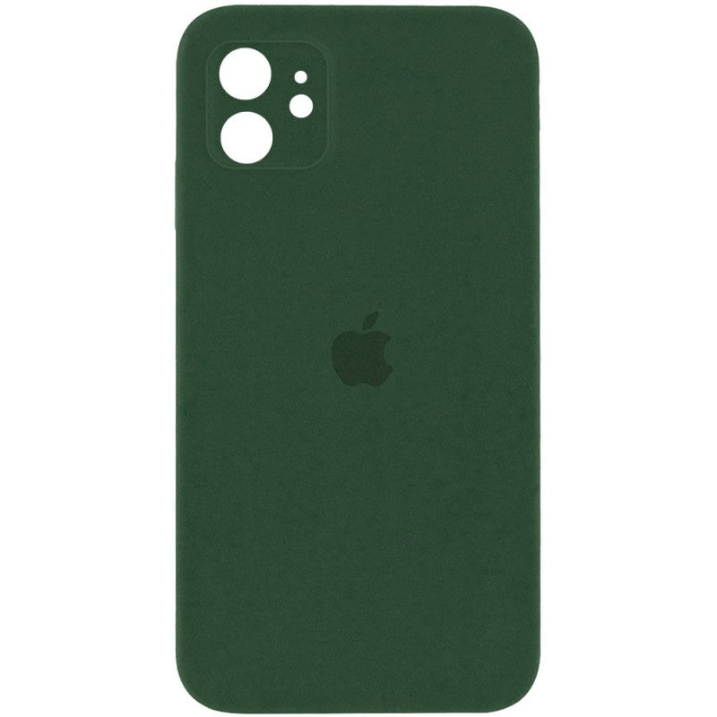 Чохол для смартфона Silicone Full Case AA Camera Protect for Apple iPhone 11 40,Atrovirens