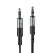 Аудіокабель HOCO UPA23 AUX audio cable Metal Gray