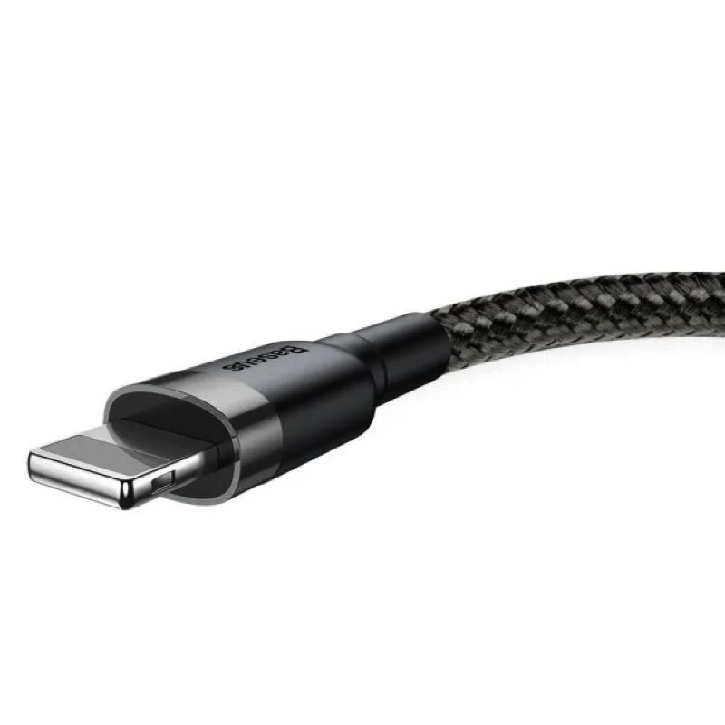 Кабель Baseus Cafule Cable USB For Lightning 1.5A 2m Gray+Black