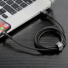 Кабель Baseus Cafule Cable USB For Lightning 1.5A 2m Gray+Black