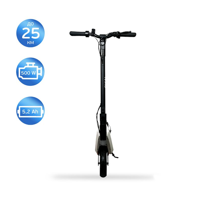 Електросамокат OKAI Zippy ES50С Black 8" 250W/500W, 5.2Ah, 20 km, 25 km/h, 10°, 13.5 kg