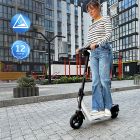 Електросамокат OKAI Zippy ES50С Black 8" 250W/500W, 5.2Ah, 20 km, 25 km/h, 10°, 13.5 kg