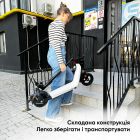 Електросамокат OKAI Zippy ES50С Black 8" 250W/500W, 5.2Ah, 20 km, 25 km/h, 10°, 13.5 kg