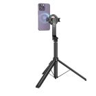 Селфі-монопод HOCO K25 Sherkhan magnetic aluminum alloy live broadcast holder Black