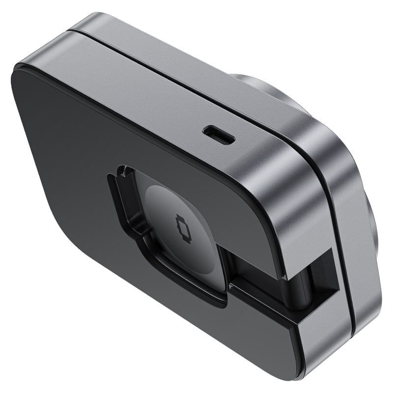 Бездротовий зарядний пристрій ACEFAST E22 Desktop 3-in-1 Wireless Charging holder Metal Gray