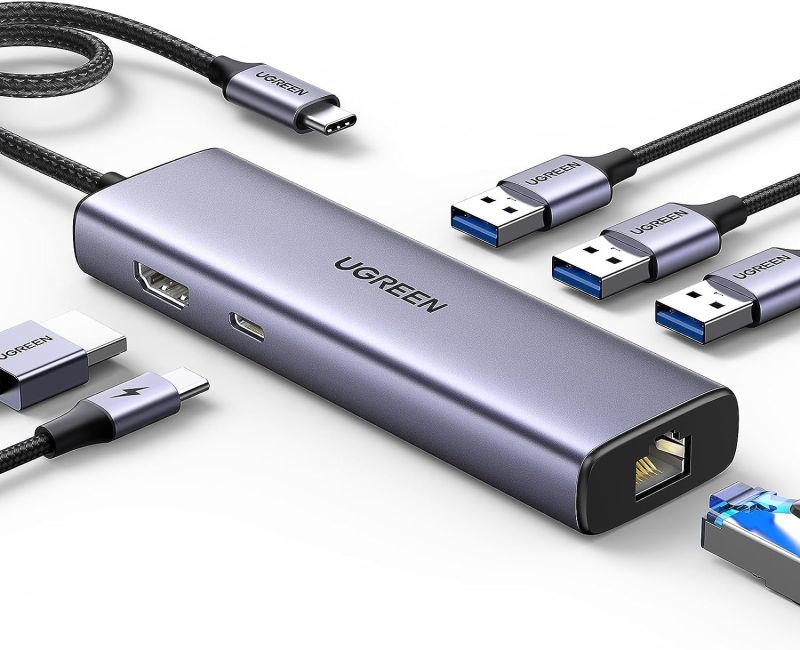 USB-хаб UGREEN USB-C Multifunction Adapter