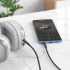 Аудіокабель HOCO UPA24 Smooth AUX audio cable Black