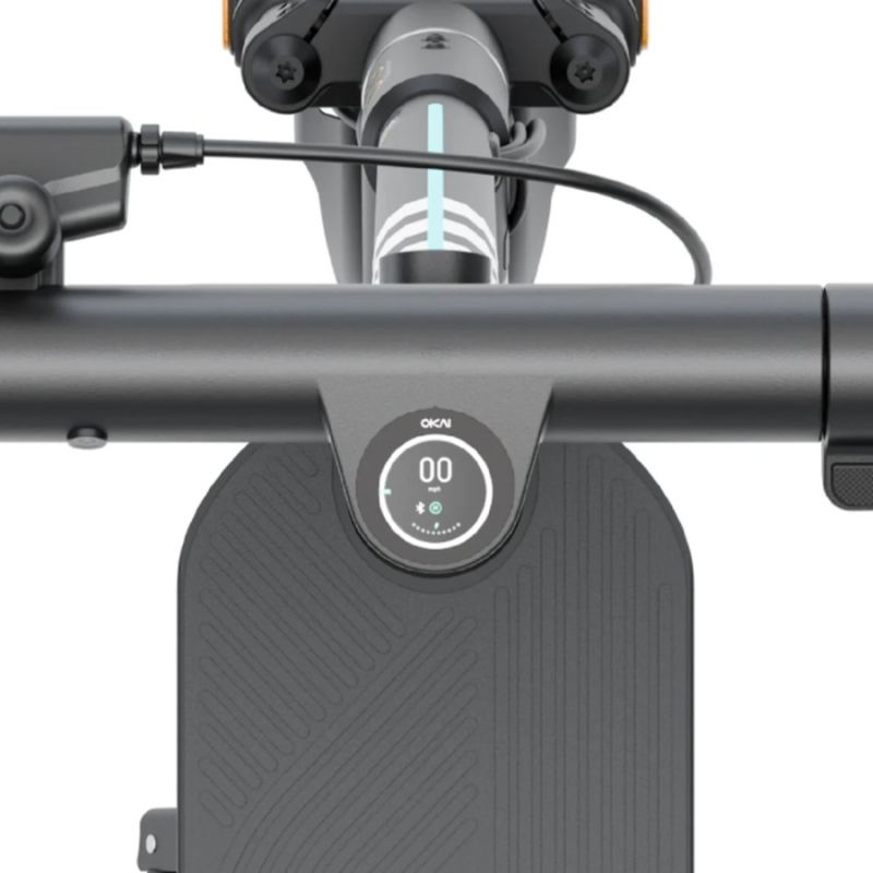 Електросамокат OKAI ES40-Black 10", 500(1000)W, 15.6Ah, 70km, 38km\h, 25%, NFC, App, 23kg