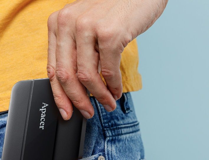 Зовнішній жорсткий диск PHD External 2.5'' Apacer USB 3.2 Gen. 1 AC237 2Tb Black (color box)
