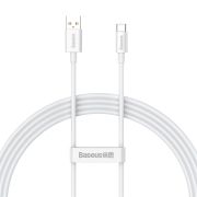 Кабель Baseus Superior Series Fast Charging Data Cable USB to Type-C 100W 1.5m Moon White