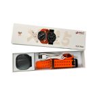 Смарт-годинник W&amp;O X15 Max 38mm. 330 mAh. Amoled+IP67 Orange