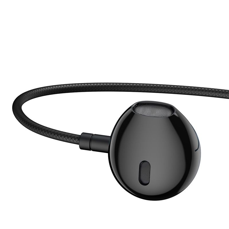 Навушники дротові Baseus Encok H19 (3.5mm) Black