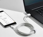 Кабель Baseus Simple Wisdom Data Cable Kit USB to Micro 2.1A (2PCS/Set）1.5m White