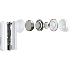 Бездротові навушники UGREEN WS106 HiTune T3 Active Noise-Cancelling Wireless Earbuds,IPX5, White(UGR-90206)
